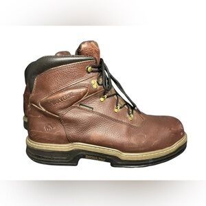 Wolverine Men's Size 14 M Brown Buccaneer Waterproof 6" Boots